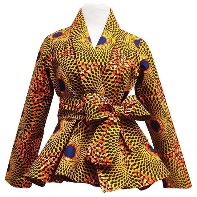 african print jacket styles